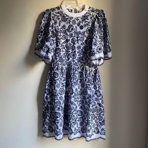 Michael Kors Embroidered Eyelet Dress